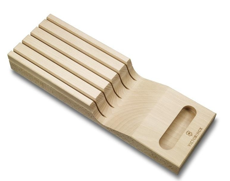 Victorinox 7.7065.1 – range-couteaux pour tiroir en hêtre