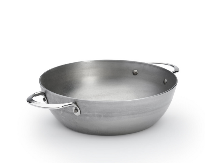 De Buyer 5654.24 Sauteuse paysanne en acier - Coutellerie Marcin