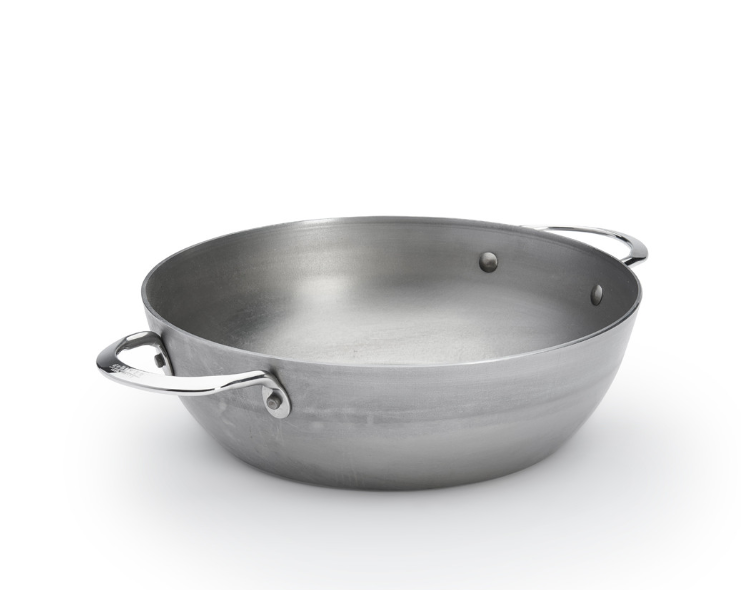 De Buyer 5654.24 Sauteuse paysanne en acier - Coutellerie Marcin