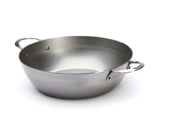 de Buyer MINERAL B 5654.32 – sauteuse en acier à bords hauts