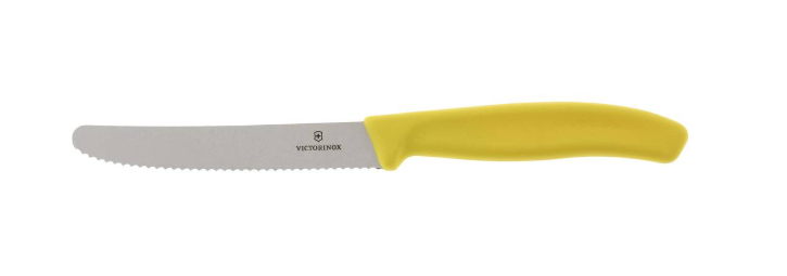 Victorinox 6.7836.L118 Couteau à tomate jaune - Coutellerie Marcin