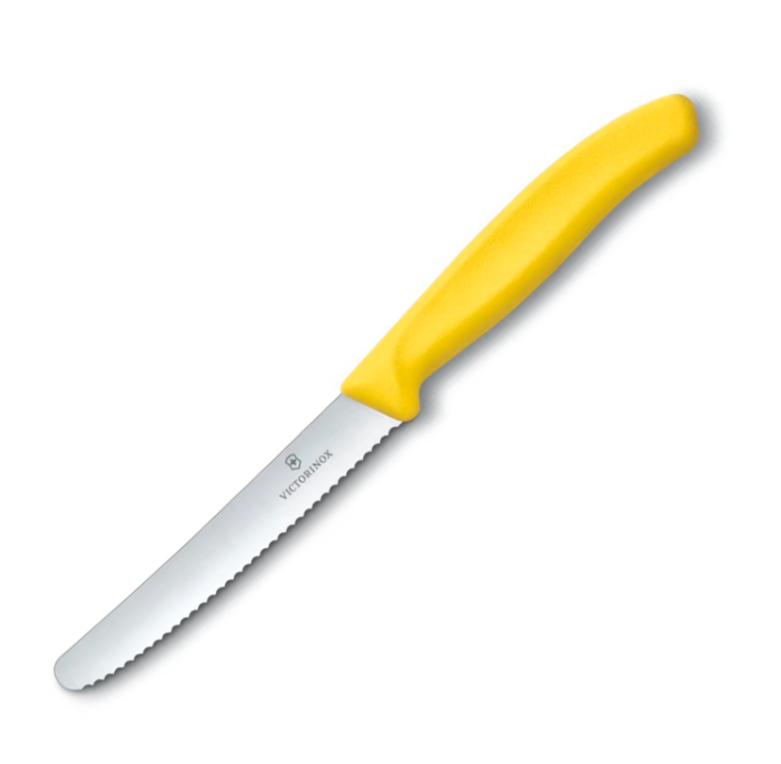 Victorinox 6.7836.L118 Couteau à tomate jaune - Coutellerie Marcin