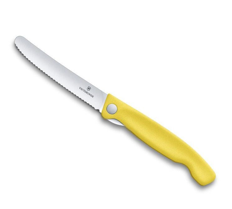 Victorinox 6.7836.F8B Couteau pliable PicNic Jaune - Coutellerie Marcin