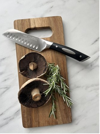 SCANPAN Classic 92551200 – Santoku alvéolé 12,5 cm
