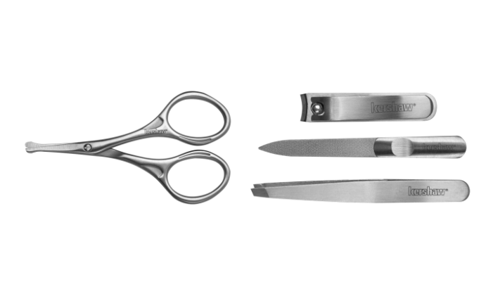 Kershaw KMCURE – outils inox et étui de manucure