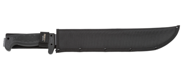 Homey's Machette dentelée en caoutchouc noir 62H31K-46cm