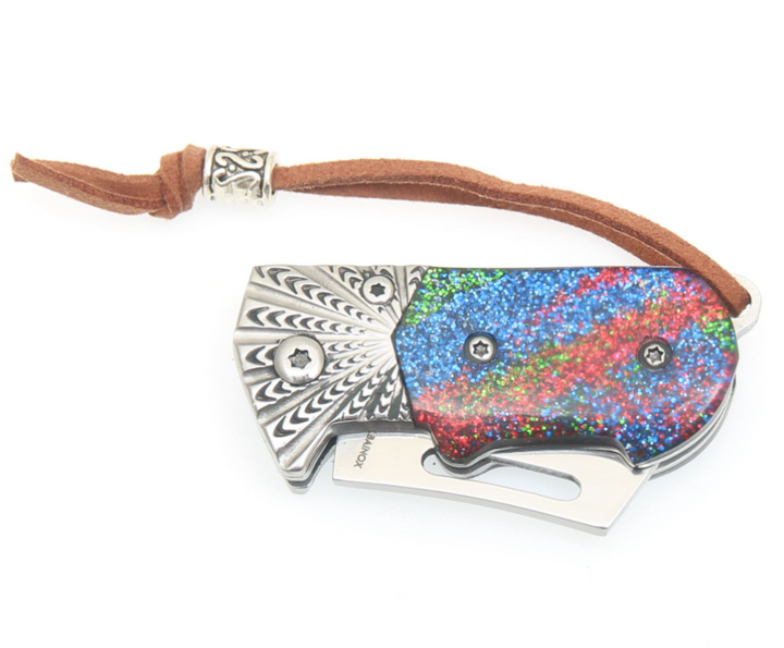 Albainox 25073 Mini Couteau pliant multicolore