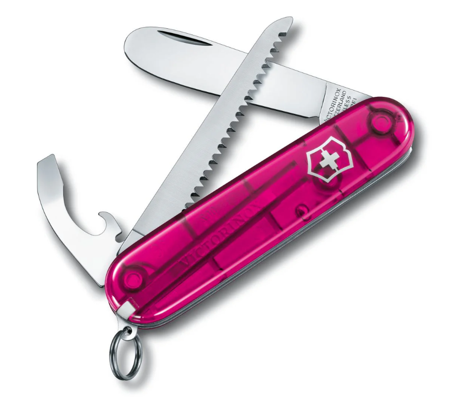 Victorinox 0.2373.T5 My First 84 Mm, Rose Transparent