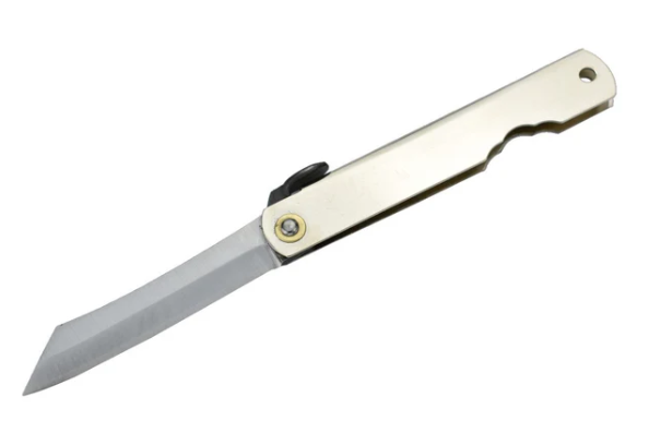 Higonokami Higo Sis - Couteau pliant - manche et lame acier