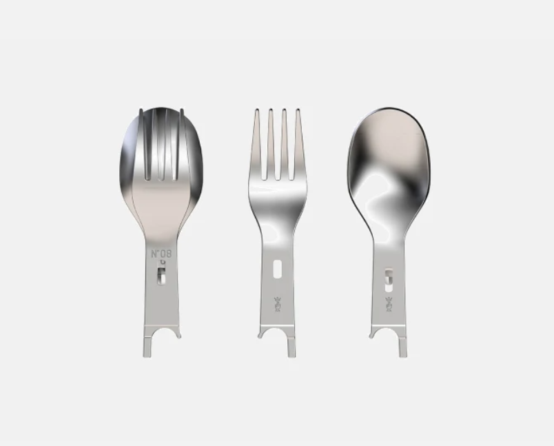 Opinel - Accessoires Picnic +  (fourchette + cuillère) sans couteau