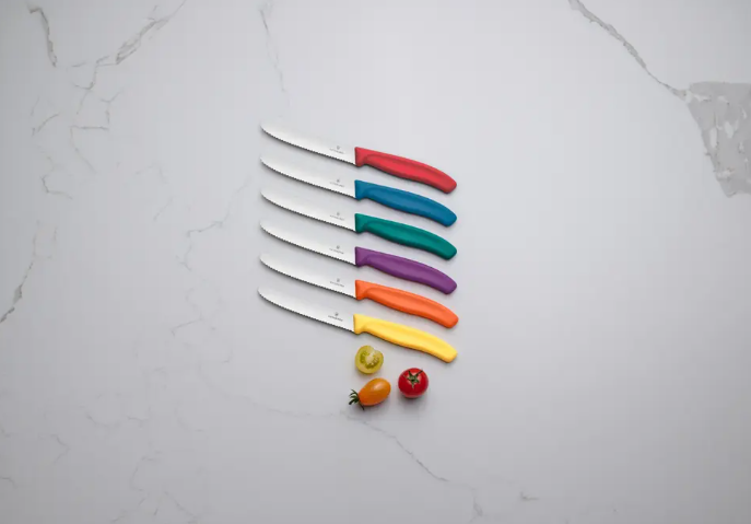 Victorinox Swiss Classic – gamme de couteaux de cuisine colorés