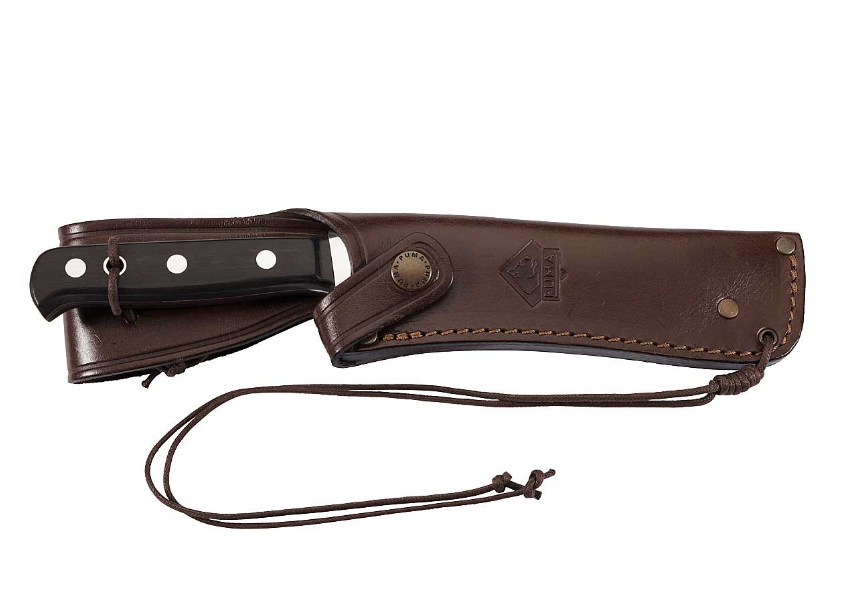 PUMA Tucson 126396 avec manche en pakkawood et étui en cuir