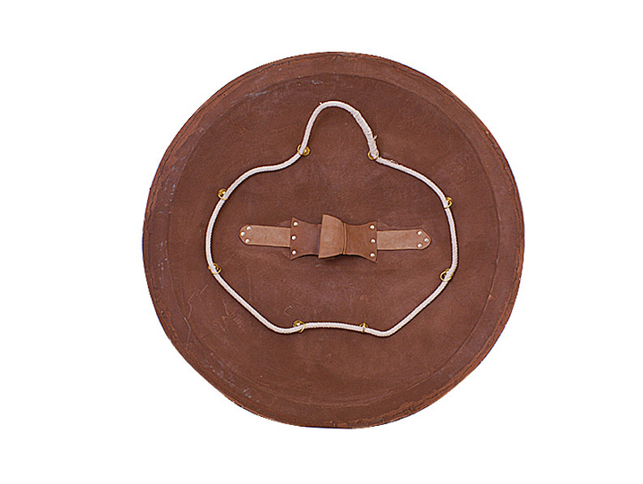 Bouclier de Hoplite Grec – Réplique Artisanale du Bouclier Spartiate (92 cm)