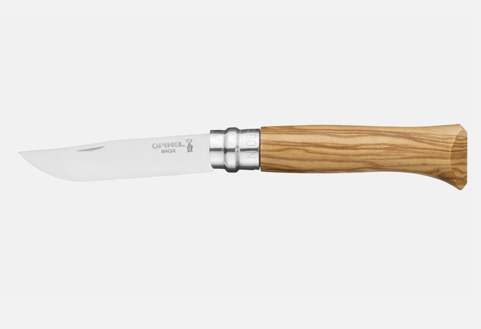 Opinel N°08 Olivier + Fall in Box