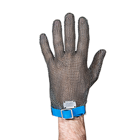 Euroflex Comfort HC153 – Gant maille inox anti-coupure taille L bleu