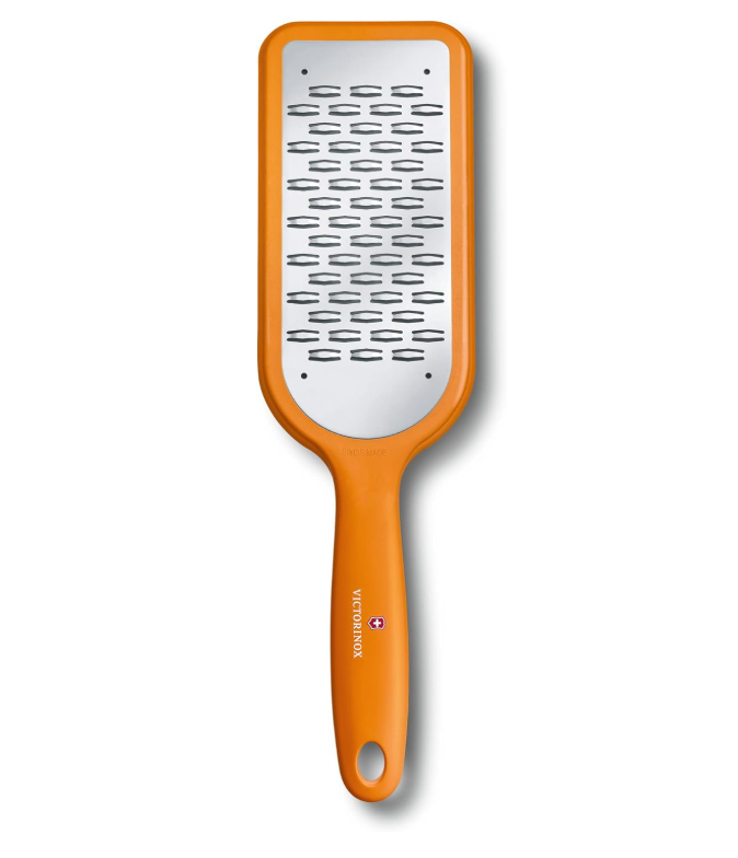 Victorinox 7.6084.9 – râpe de cuisine orange à double tranchant
