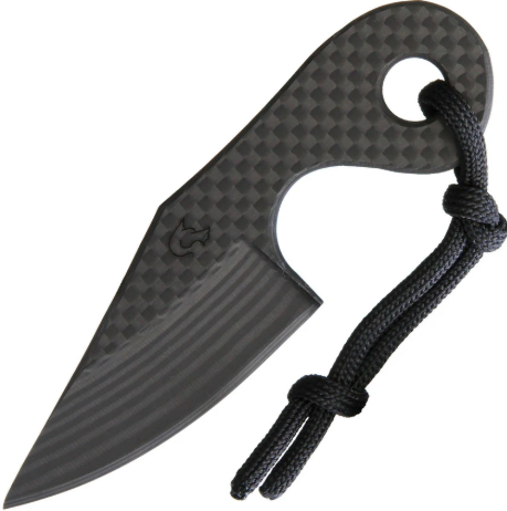 Fred Perrin MKE2 Elsa Fantino Carbon Couteau à lame fixe Coutellerie Marcin Et fils SRL 