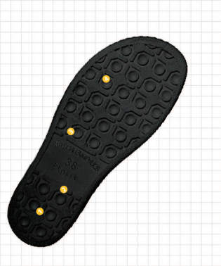 ABEBA 7031 Chaussures de travail - Taille 45 vue de bas  Coutellerie Marcin Et fils SRL 