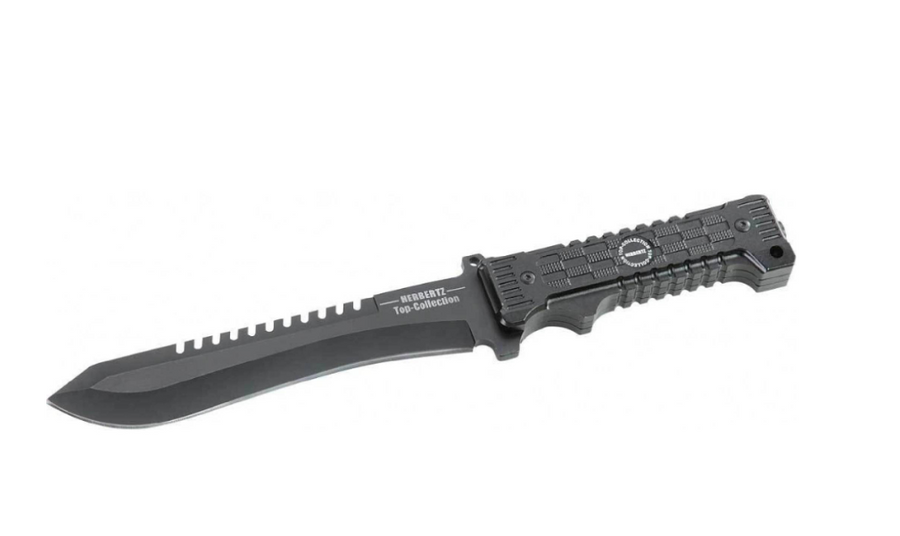 Herbertz 520017  Machette lame lisse - dos dentelé Coutellerie Marcin Et fils SRL 