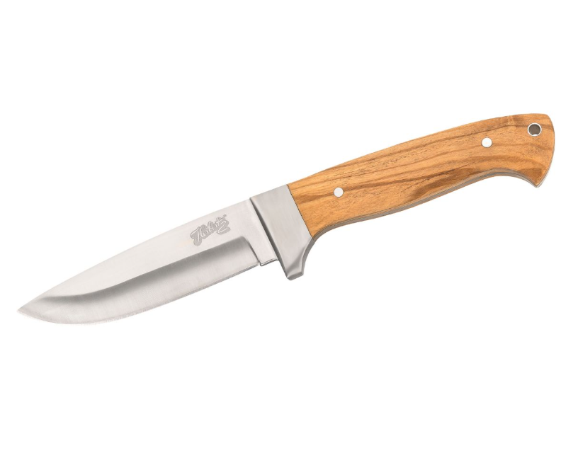Herbertz 55039 Couteau à lame fixe - manche bois d'olivier Coutellerie Marcin Et fils SRL 