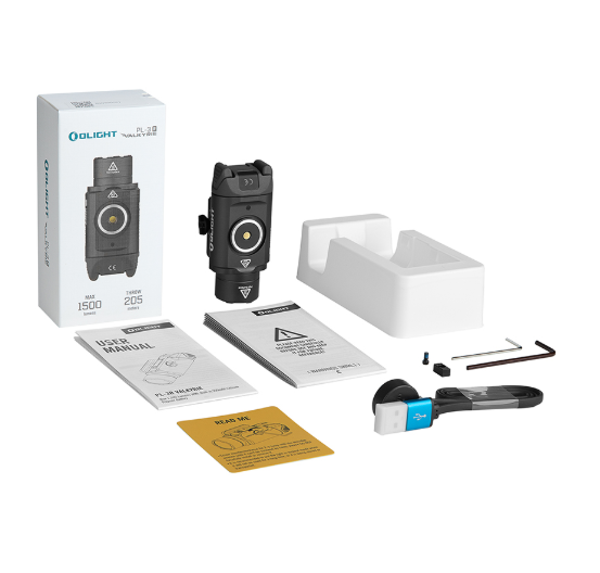 Olight PL-3R Valkyrie Lampe tactique 1500 lumens Coutellerie Marcin Et fils SRL 