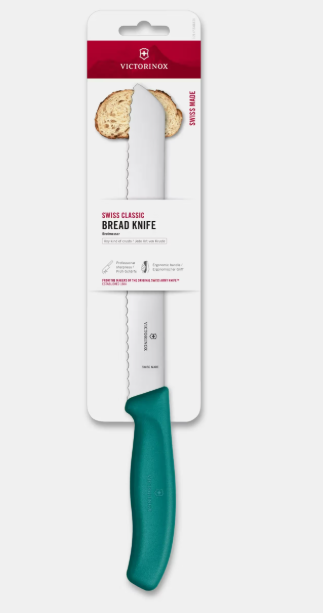 Victorinox 6.8634.21C1B Couteau à pain Swiss Classic Kalegreen Coutellerie Marcin Et fils SRL 