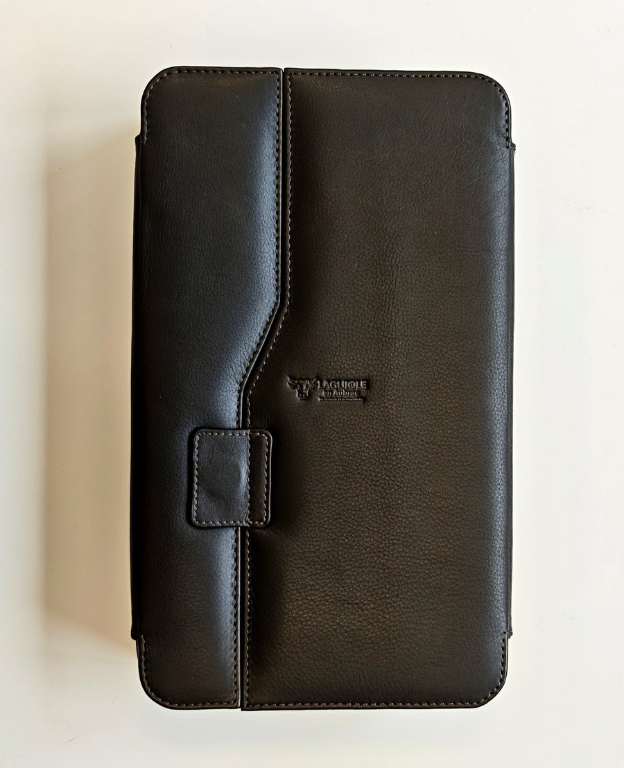 Laguiole en Aubrac COFCOL Coffret cuir pour collectionneur