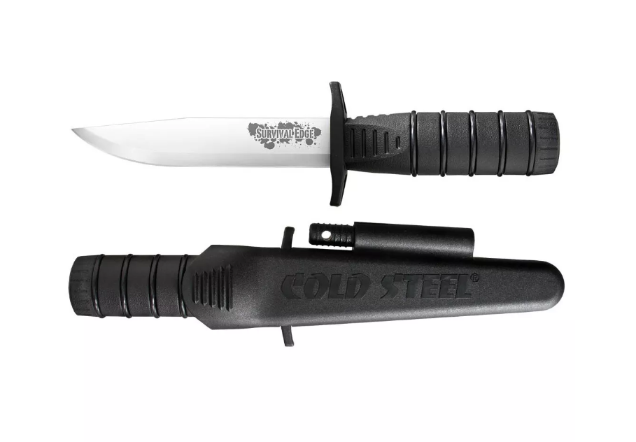 Cold Steel 80PHB Couteau à lame fixe Survival Edge black Coutellerie Marcin Et fils SRL 