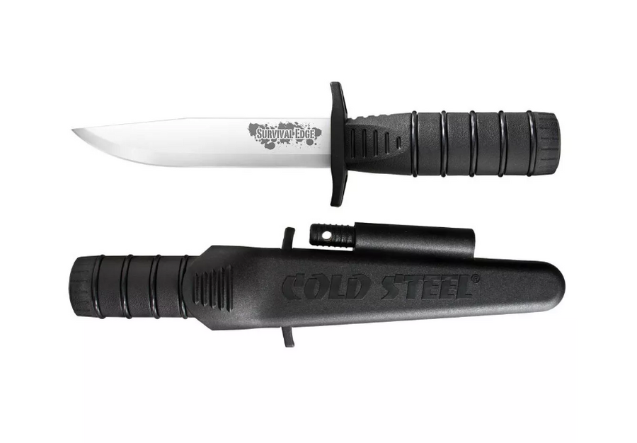 Cold Steel 80PHB Couteau à lame fixe Survival Edge black Coutellerie Marcin Et fils SRL 