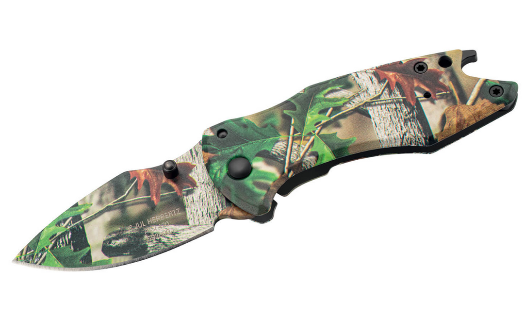 Herbertz 592609 Couteau pliant camouflage nature Coutellerie Marcin Et fils SRL 