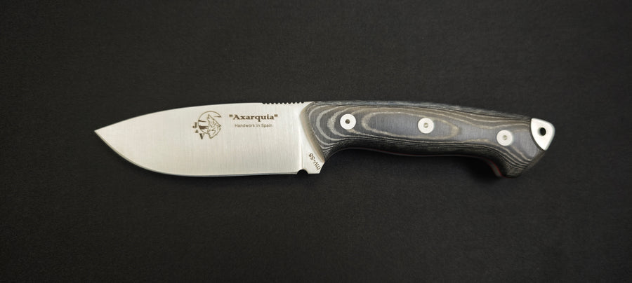 J&V Axarquia Negra Couteau de survie Coutellerie Marcin Et fils SRL 