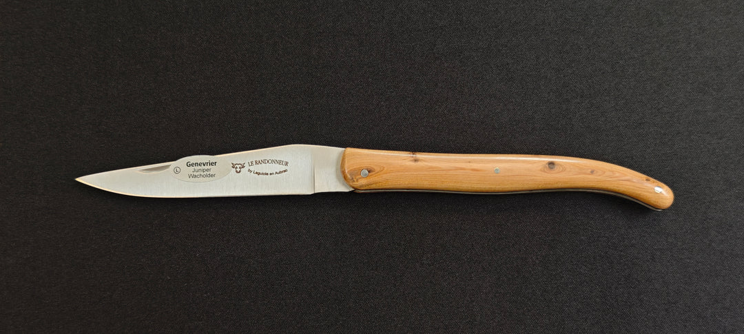 Laguiole en Aubrac Couteau pliant manche en genèvrier