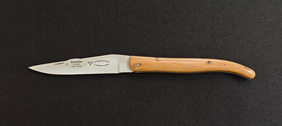 Laguiole en Aubrac Couteau pliant manche en genèvrier