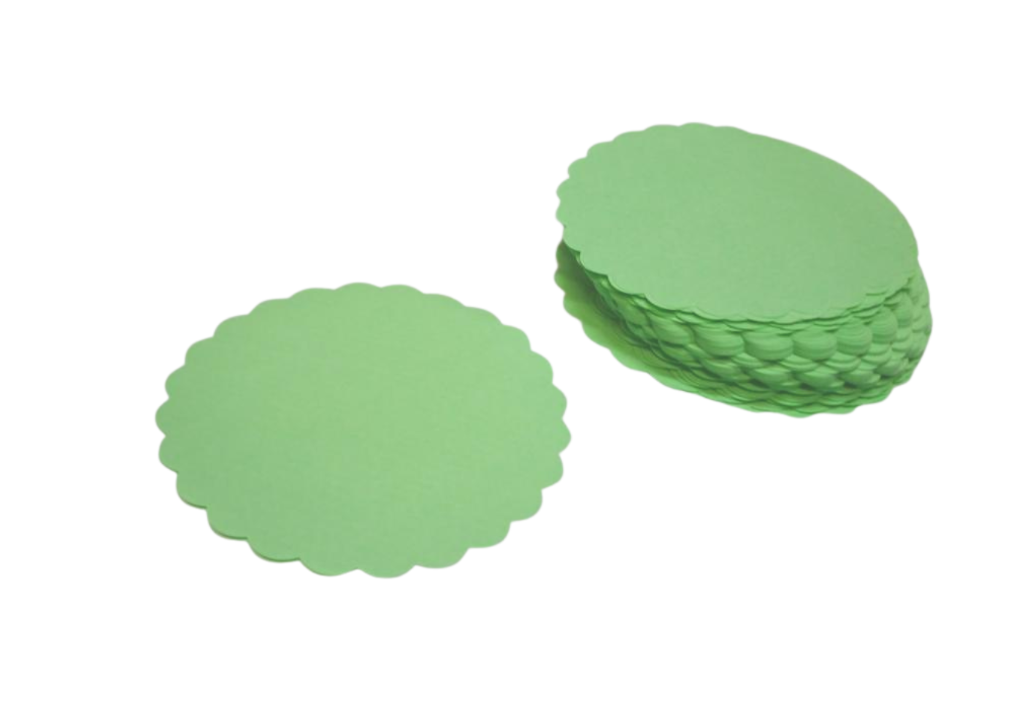 Meatsaver Papier vert à hamburger deluxe rond de 12cm (1000 par paquet) Coutellerie Marcin Et fils SRL 