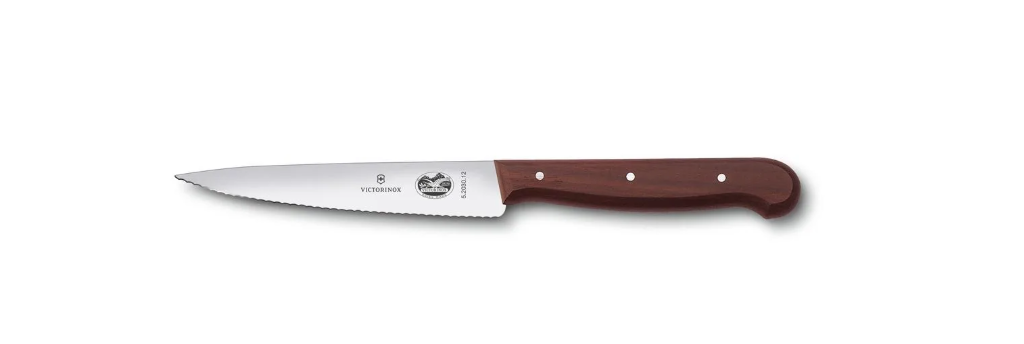Victorinox 5.2030.12 – couteau à steak denté 12 cm, manche bois
