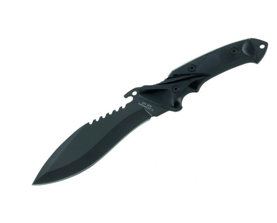 Herbertz 104415 - Couteau de Survie - Lame Fixe Full Tang 12 cm  Coutellerie Marcin & Fils SRL 