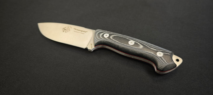 J&V Axarquia Negra Couteau de survie  Coutellerie Marcin & Fils SRL 