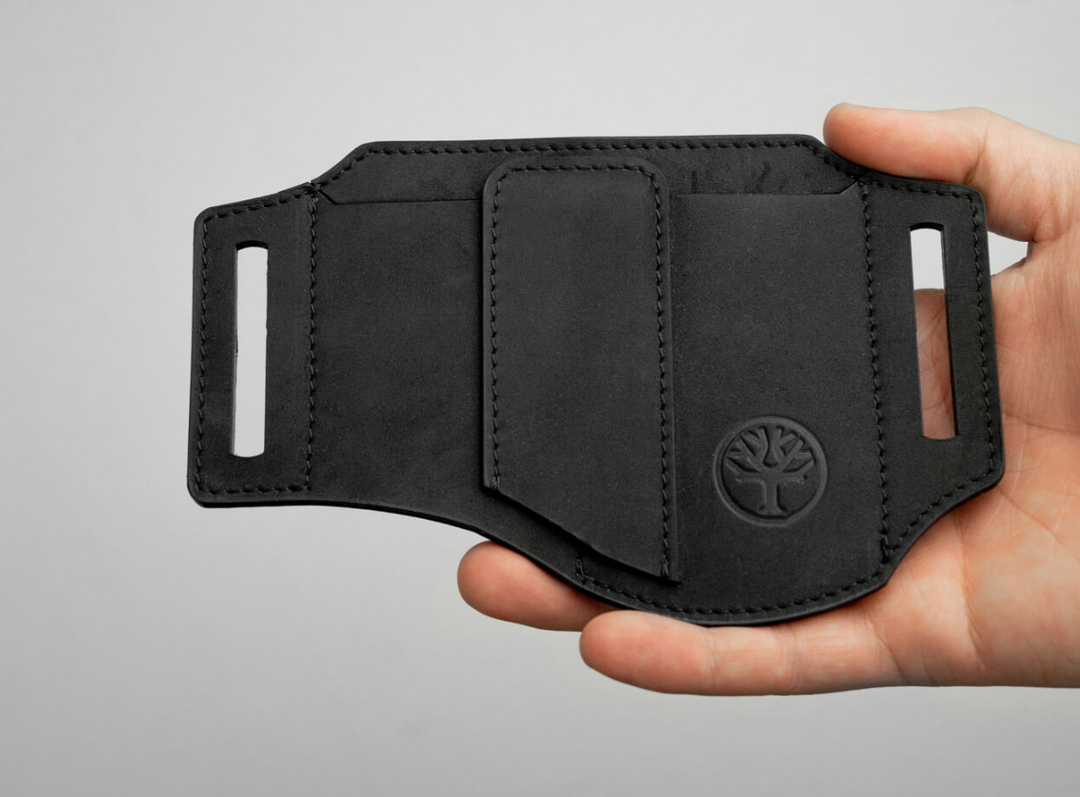 Böker 09BO295 Étui cuir noir  Holster ED-Three Coutellerie Marcin & Fils SRL 