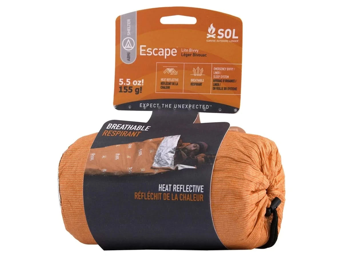 SOL Escape Lite Bivvy – sursac de bivouac ultraléger