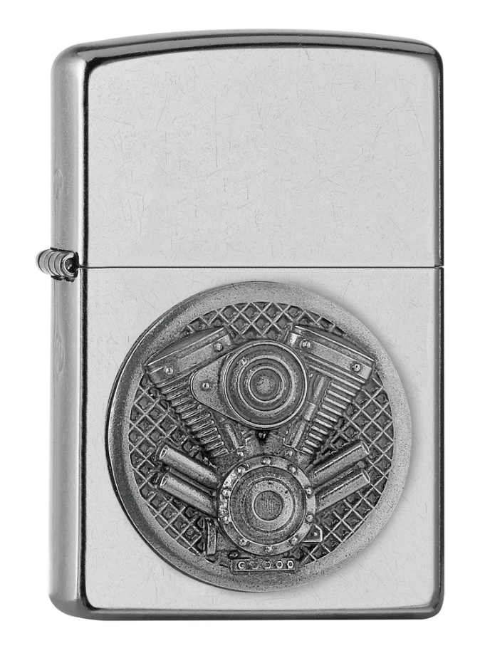 Zippo Motor TDV – Briquet Iconique, Style Vintage (Modèle 207)