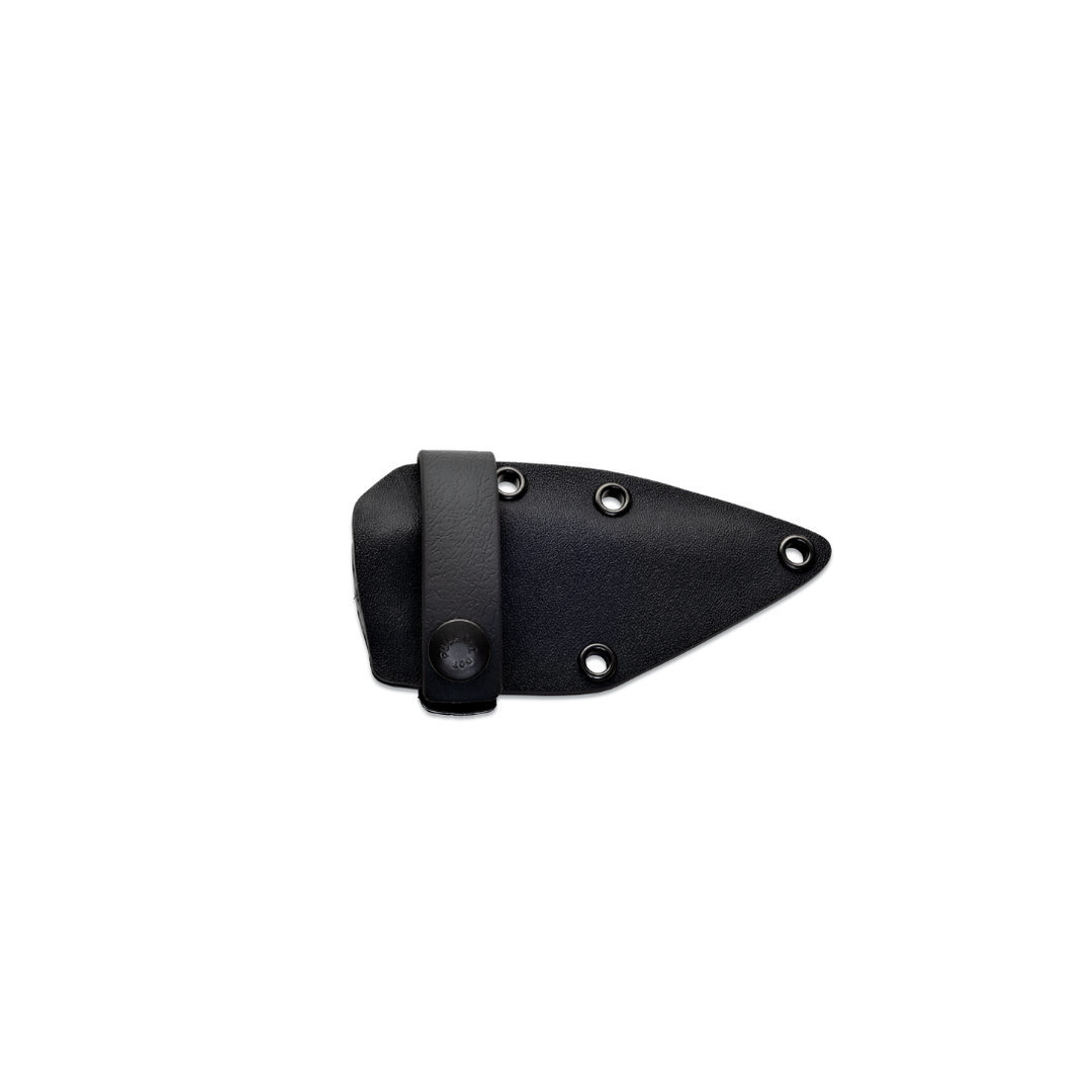 KARLICAN – Couteau compact paracorde noire | Lame époxy noire | Wildsteer x Kmaxrom