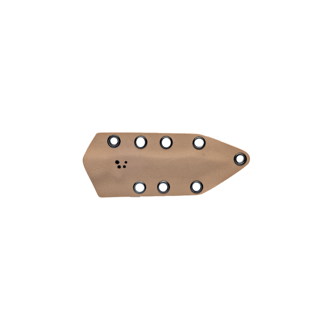 Wildsteer SCORPION, couteau tactique noir avec étui Kydex P.TAC