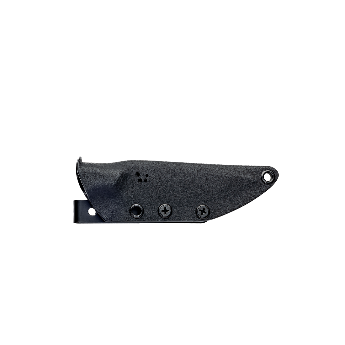 Wildsteer TROLL Toxifié – Couteau Pakkawood Noir, Lame 14C28N Époxy Noire