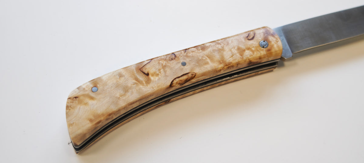 Le Mineur par Le Fidèle MINBL En bois de bouleau - Coutellerie Marcin