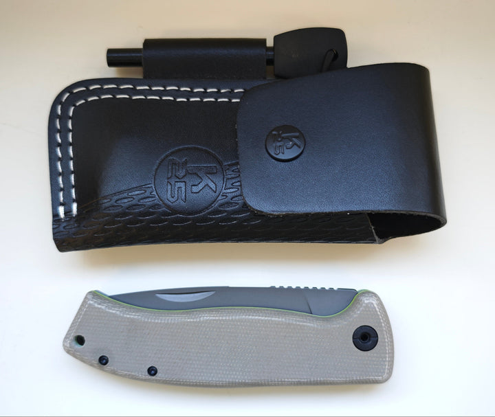K25 25013 Couteau pliant Army K.47 Titanium