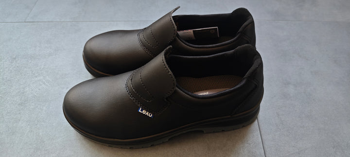 Lexo Venezia 86203-16 Chaussure de travail noir - Taille 38 Liquidation