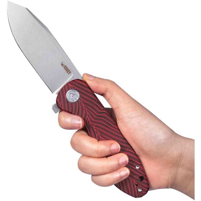 Kubey Master Chief Red - Coutellerie Marcin
