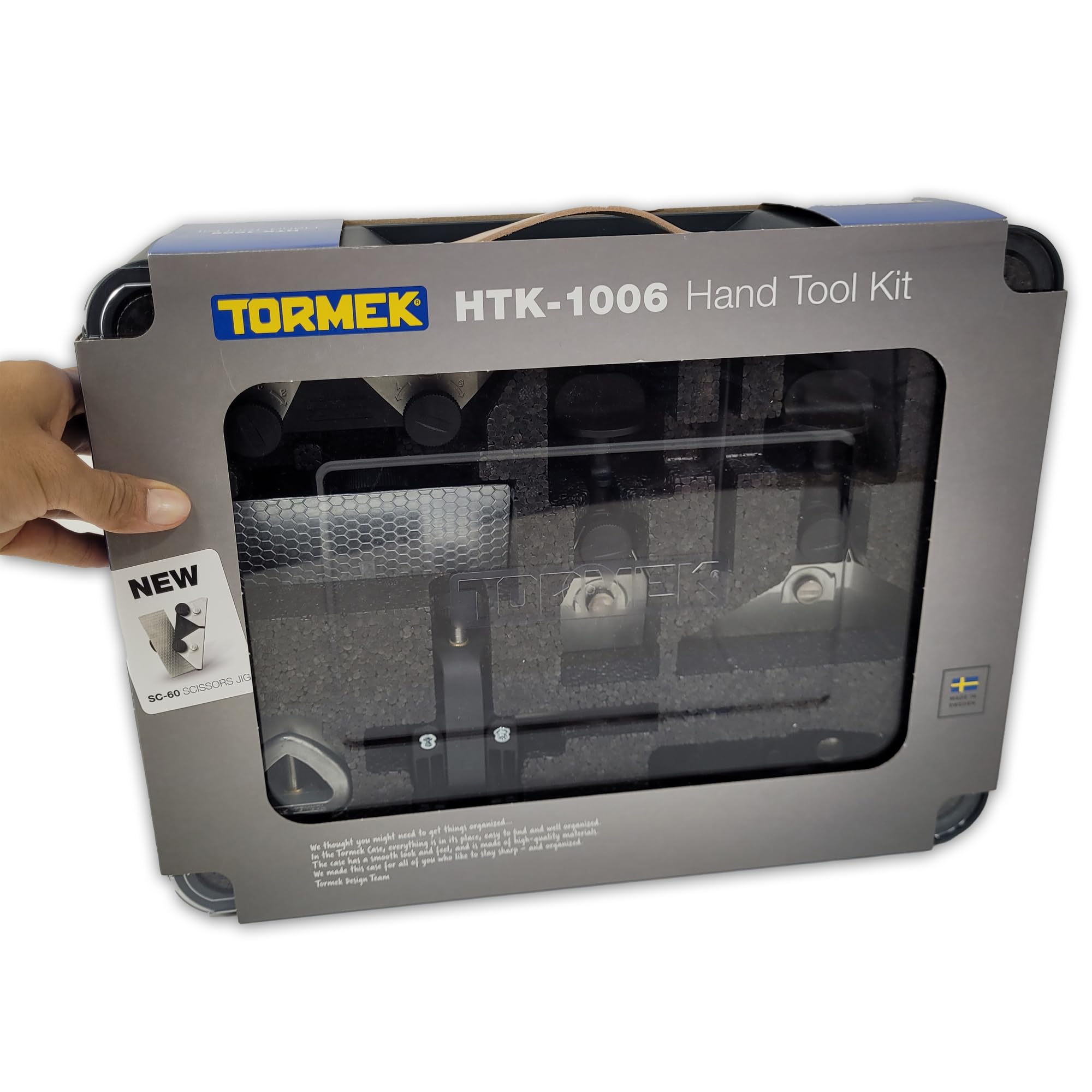 Kit pour outils a main Tormek HTK-1006 avec mallette TC-800 Coutellerie Marcin
