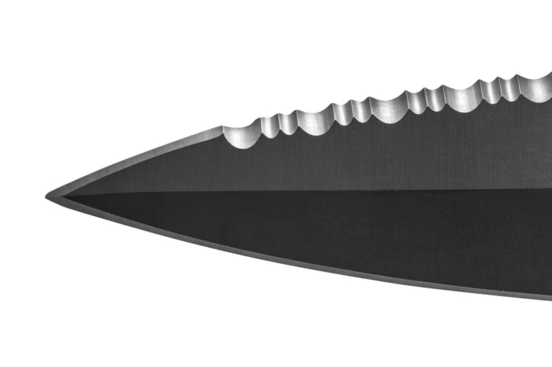 TB OUTDOOR TB0002 - Dague Protecteur Double Tranchant - Noir