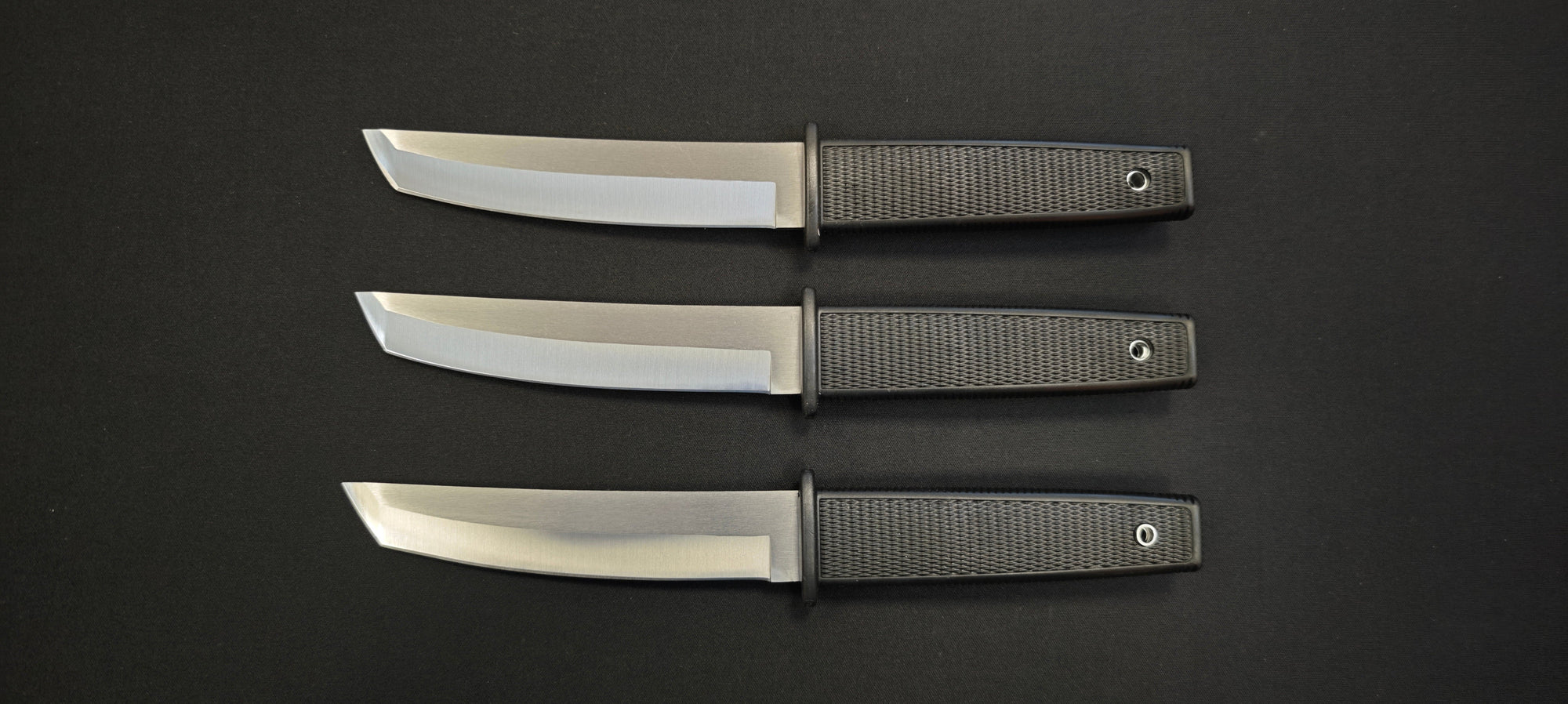 Set de 3 Couteaux de Lancer Tanto – Étui Kydex & Fixation Tek-Lok
